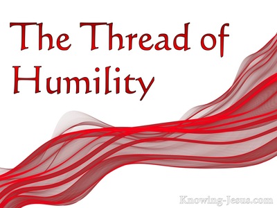The Thread of Humility (devotional)09-12 (red)
